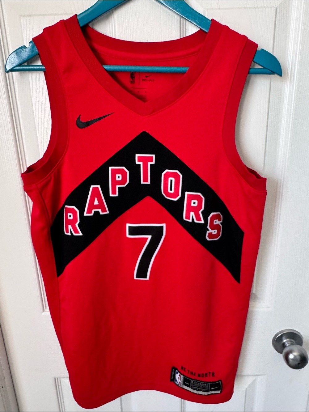 Mens Nike Dri Fit Toronto Raptors Kyle Lowry Jersey Size Medium or 44 Like NEW